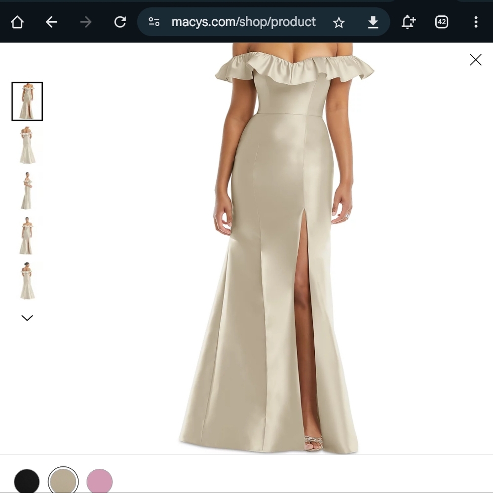 Alfred Sung dress